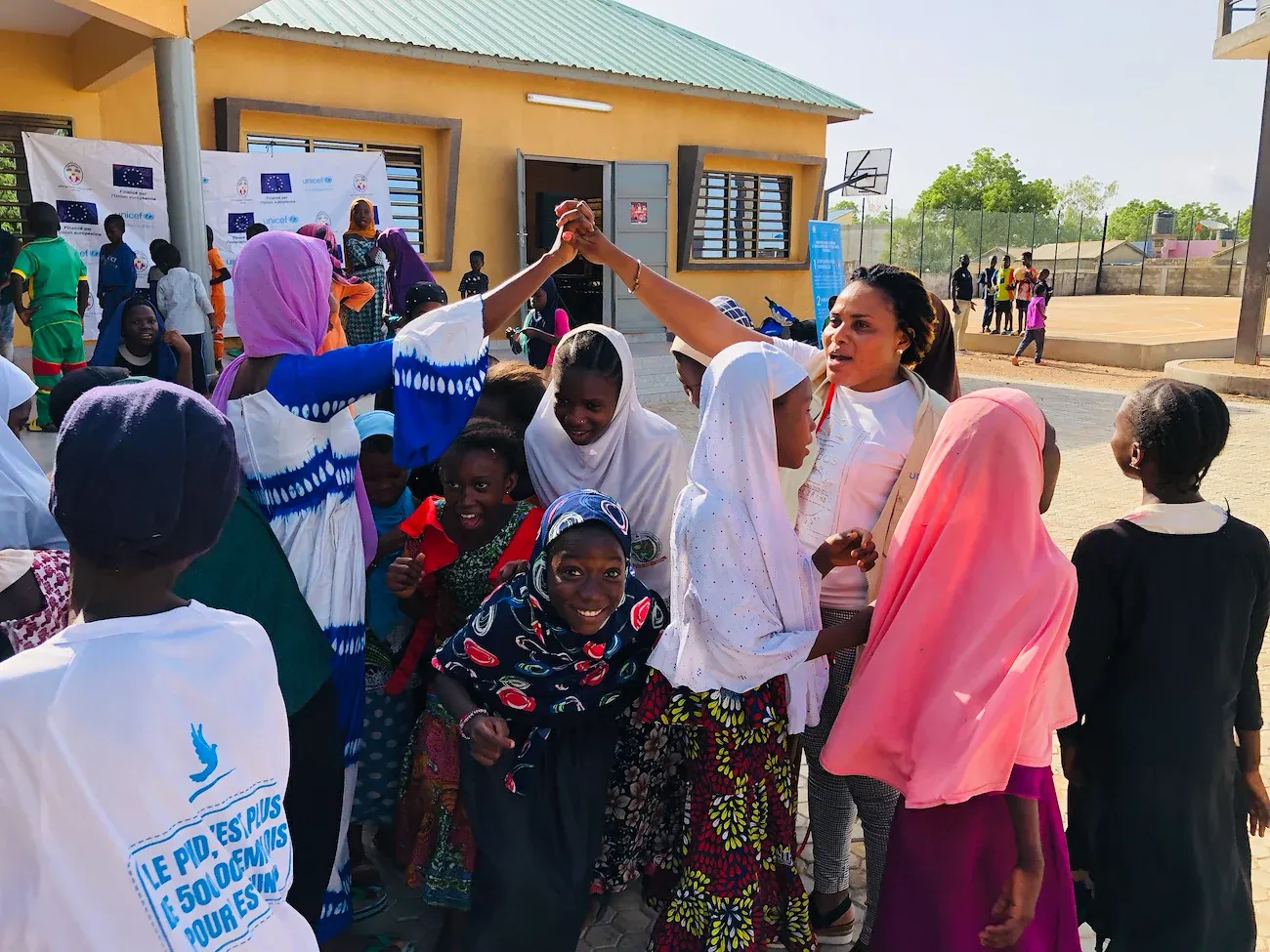 Des Volontaires des Nations Unies au Bénin.