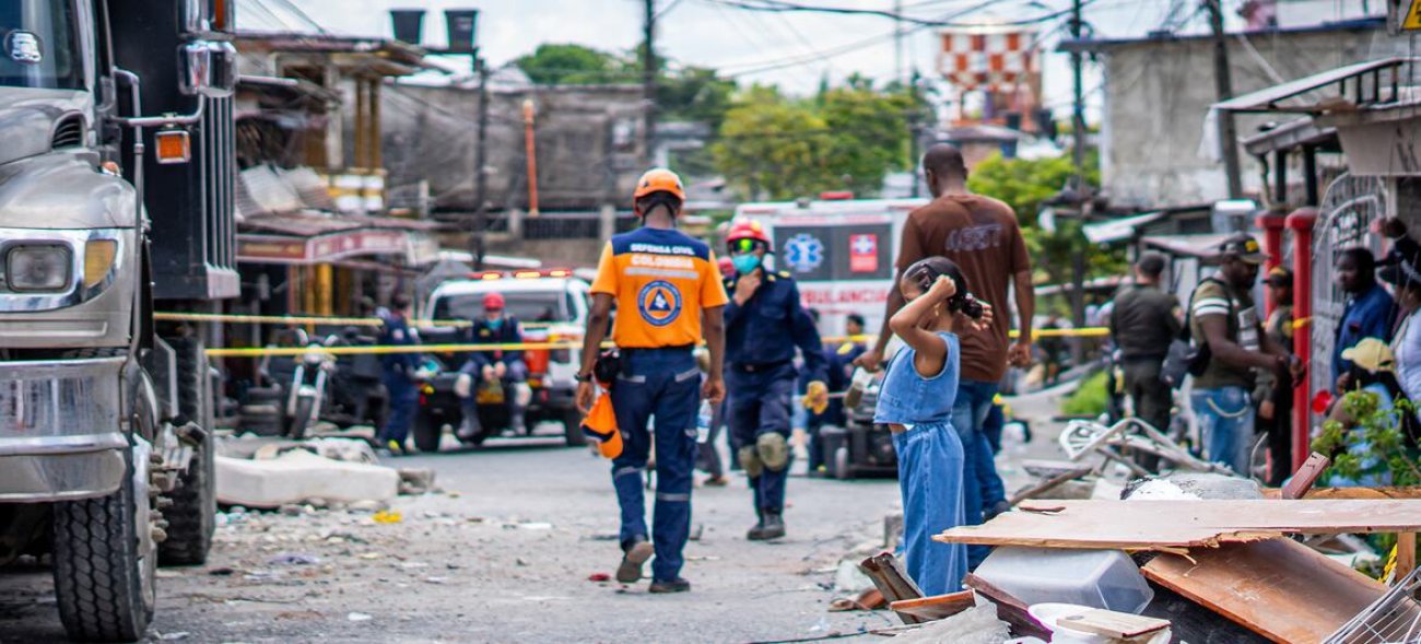 Las consecuencias de un terremoto en Colombia.