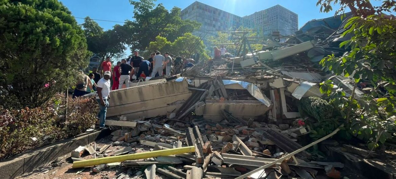 Las consecuencias de un terremoto en Colombia.