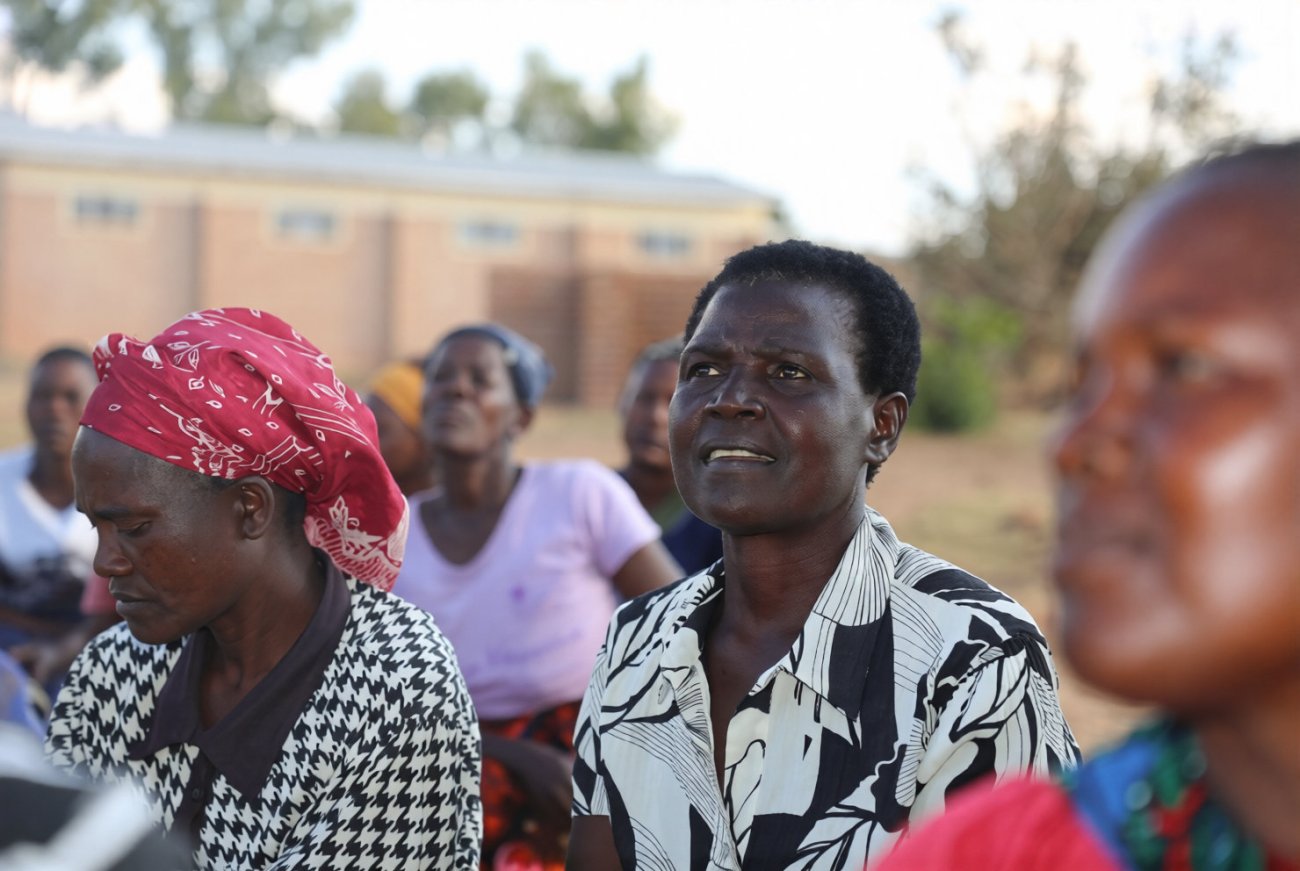 A woman farmer in Malawi.