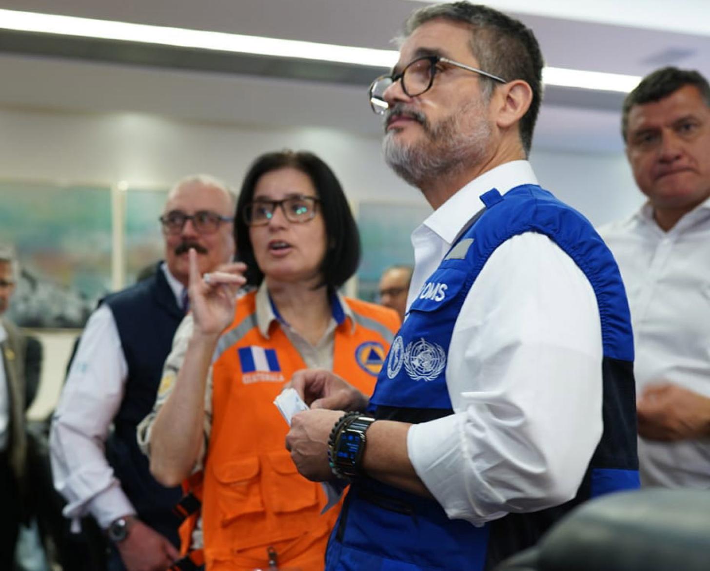 La ONU y el Gobierno trabajan juntos para responder a COVID-19.