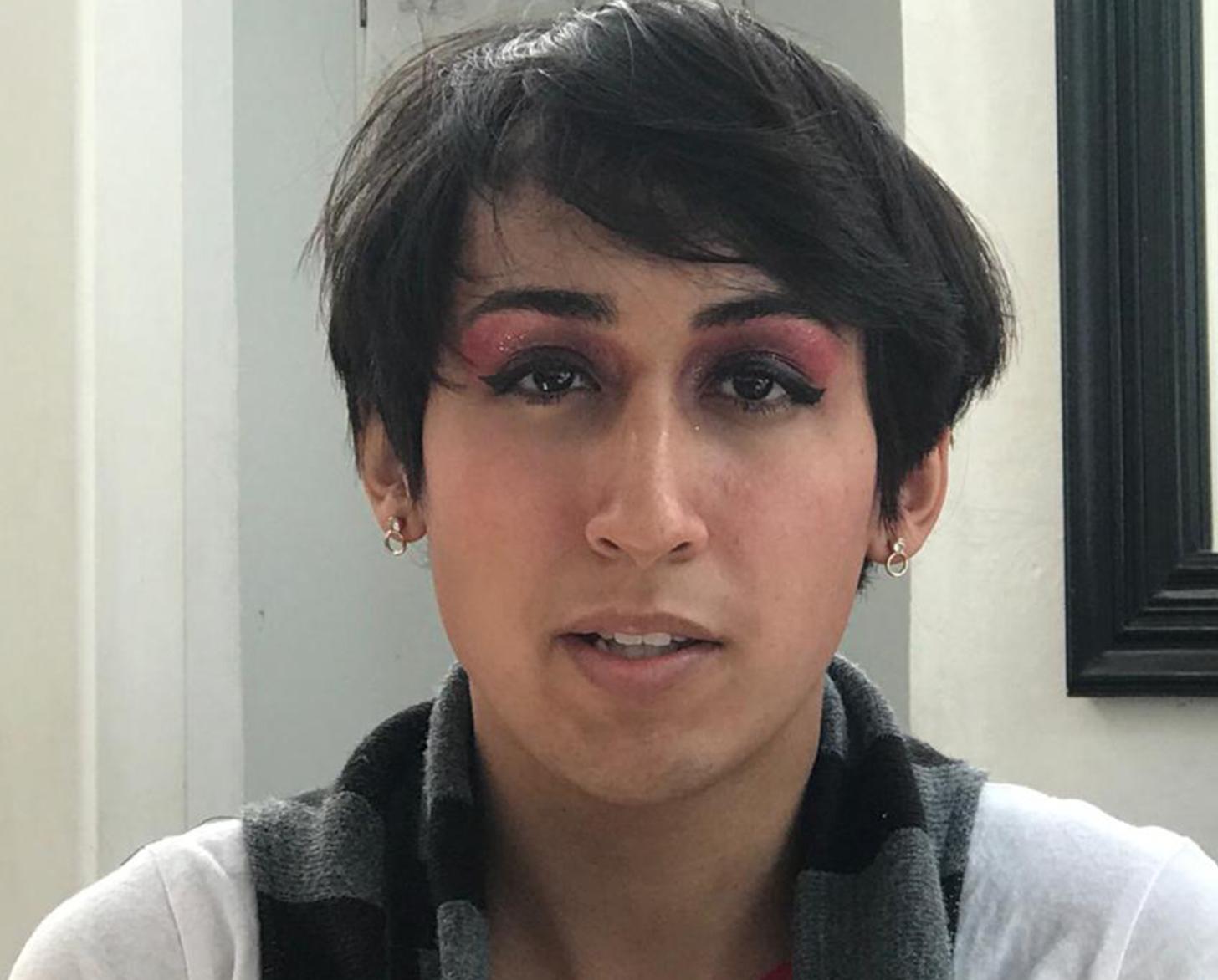 Close up of head and shoulders of Alice Ingrid Polo Román.