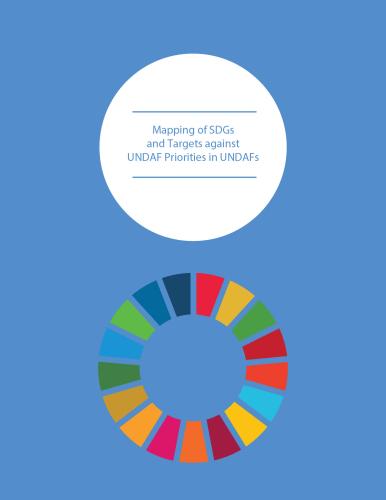 Portada del documento con la rueda de los ODS.