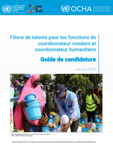 Resident Coordinator/Humanitarian Coordinator (RC/HC) Talent Pipeline Application Guide