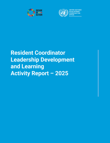 Resident Coordinator Leadership Development and Learning Portfolio Activity Report 2024