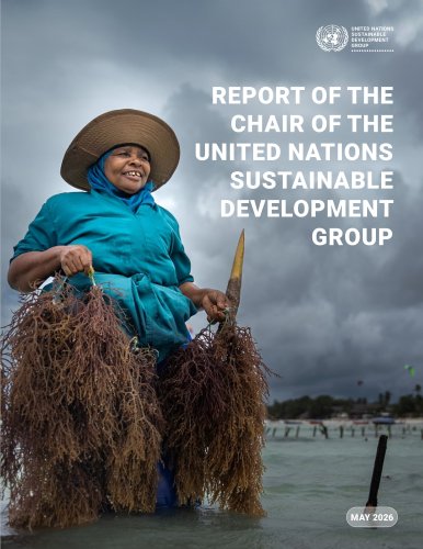 The cover photo of the UNSDG Chair Report 2026.