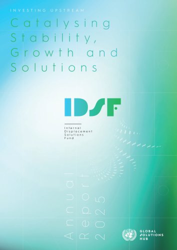The cover of the 2025 IDSF annual report.