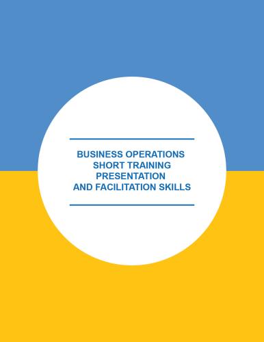 Portada del documento con un fondo azul y amarillo.