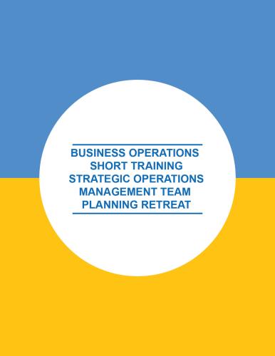 Portada del documento con un fondo azul y amarillo.