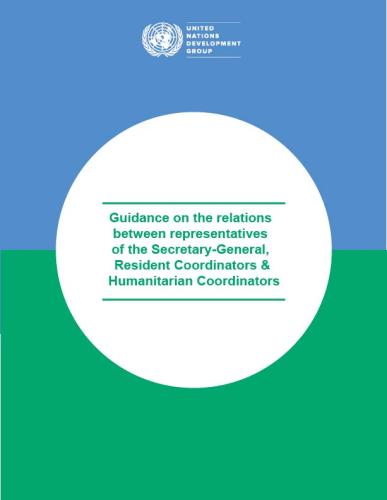 Portada del documento con fondo azul y verde.