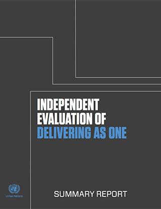 Portada del documento con fondo negro y letras en blanco y azul, y el logo de la ONU.