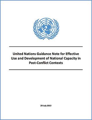 Portada del documento con fondo blanco y el logo de la ONU.