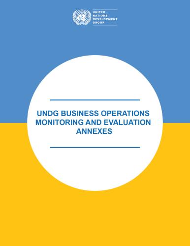 Portada del documento con un fondo azul y amarillo.