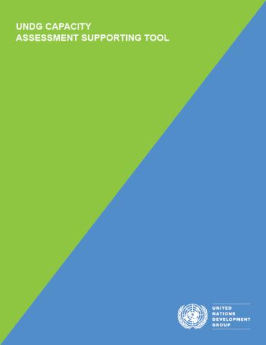 Portada del documento con fondo verde y azul.