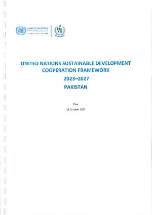 Plan-cadre de coopération (ou équivalent)