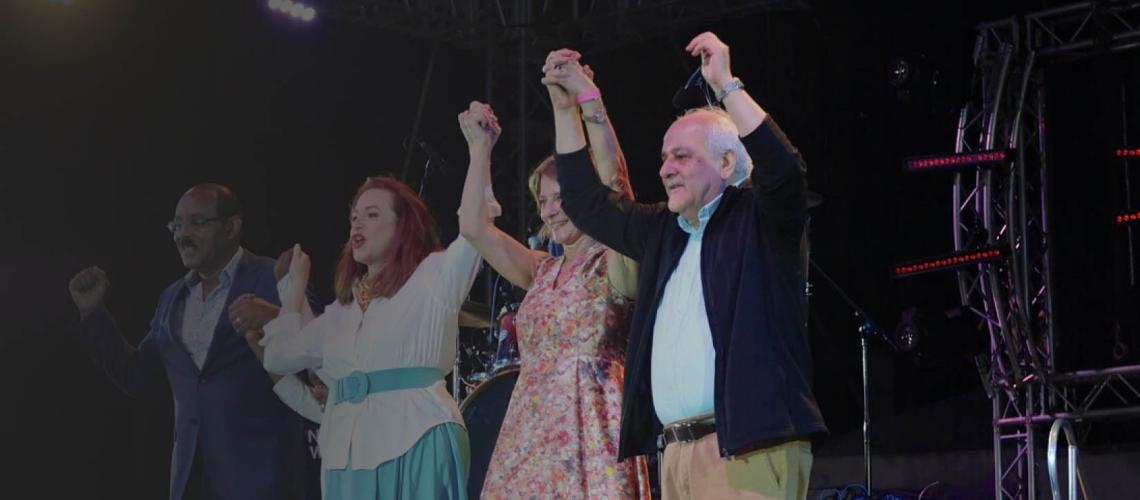 صورة من حفل "Play it Out" الذي نظمته الأمم المتحدة في عام 2019.